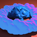 【Blender】実践！着地で広がる煙エフェクト作成＆パーティクル応用チュートリアル
